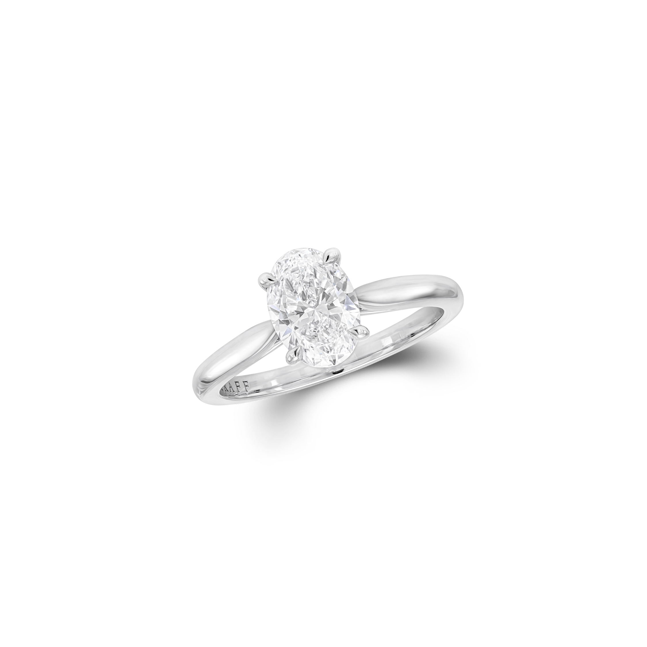 Paragon Oval Diamond Engagement Ring