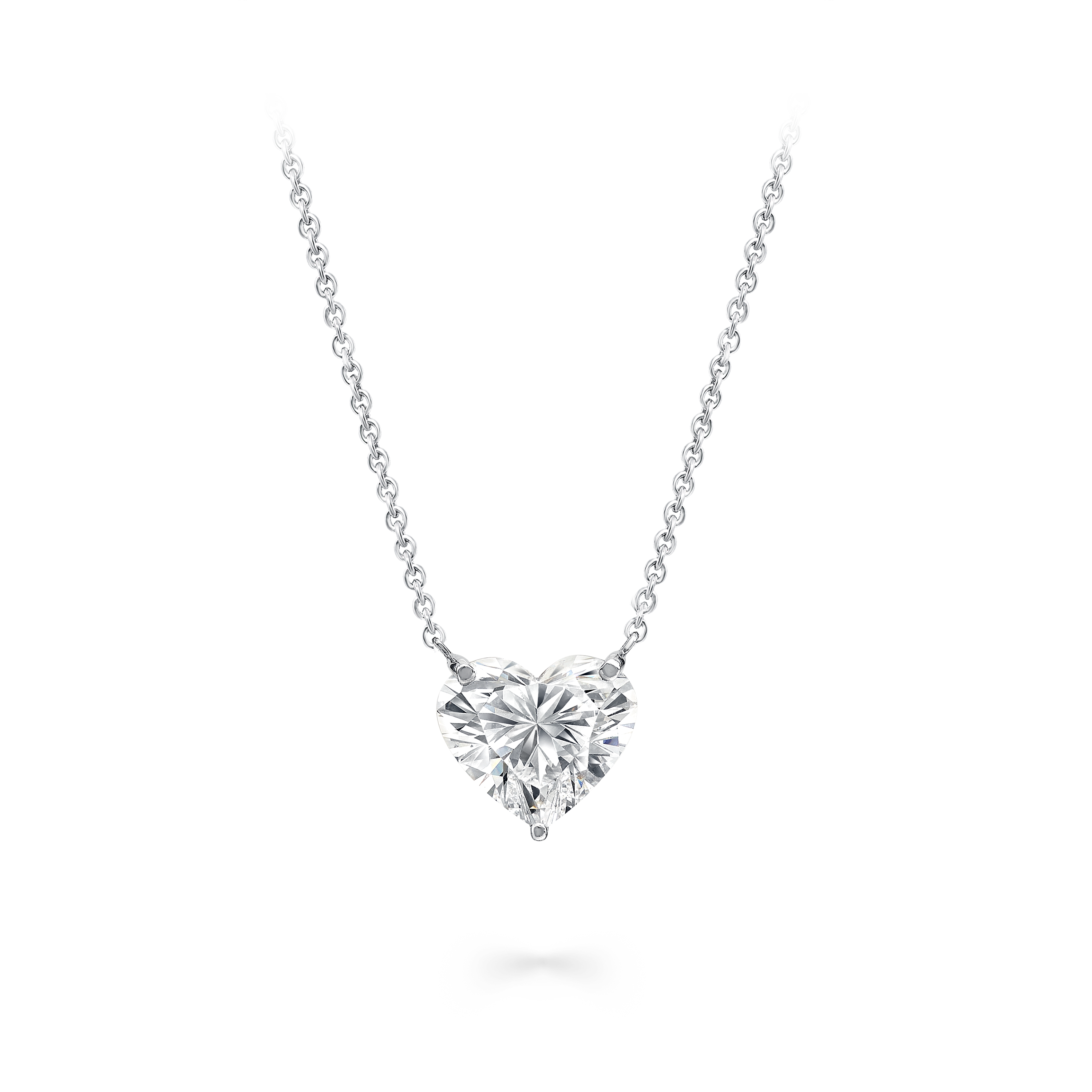 Heart Shape Diamond Pendant