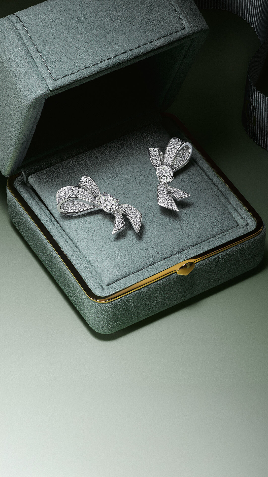 Image shows Graff Tilda's Bow Earrings