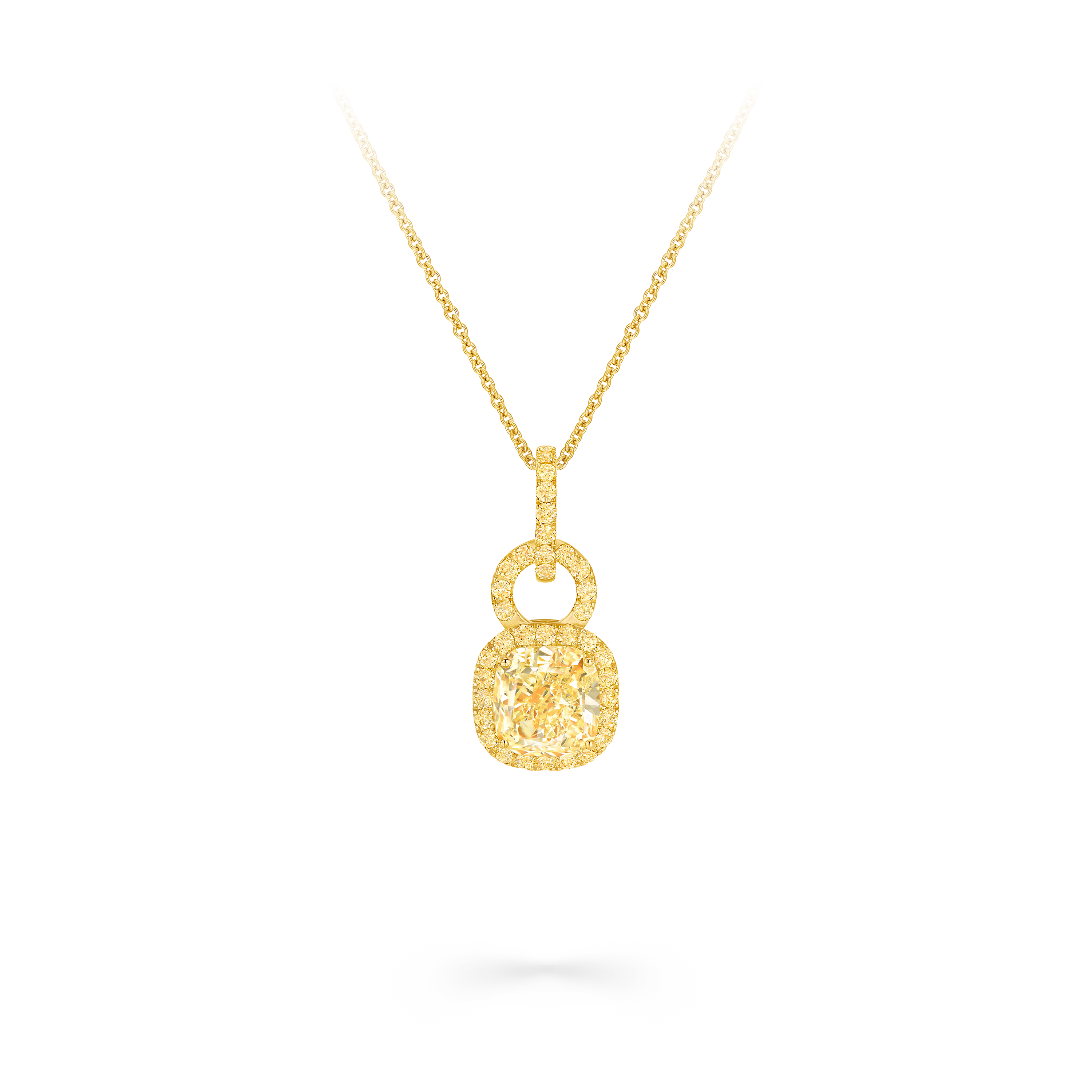 Icon 8 Round Diamond Pendant
