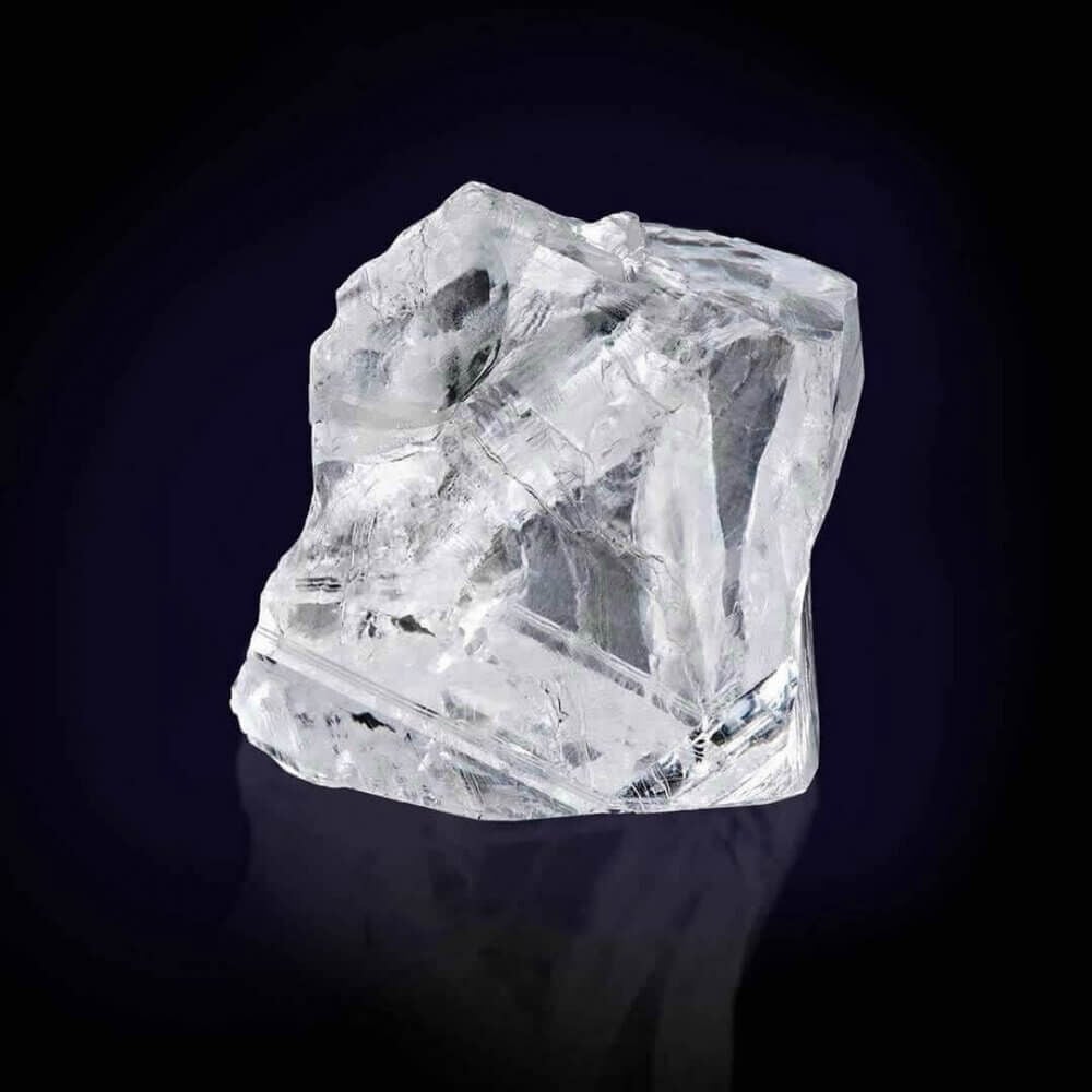 a 373 carat rough diamond