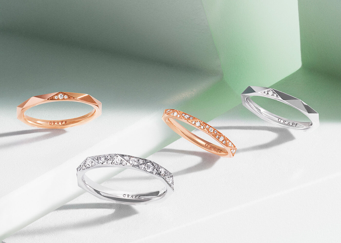 Laurence Graff Signature Diamond Rings for Women