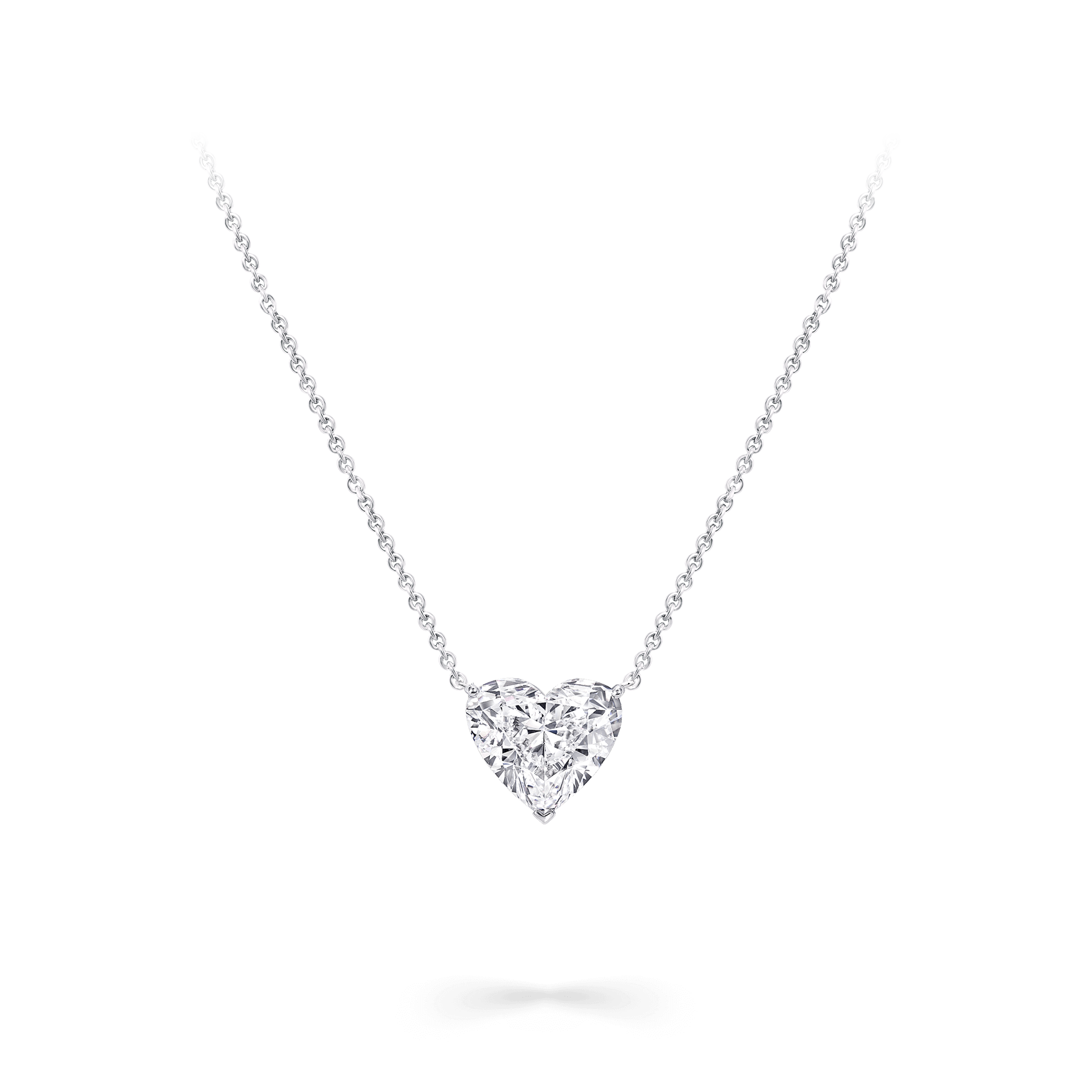 Heart Shape Diamond Pendant