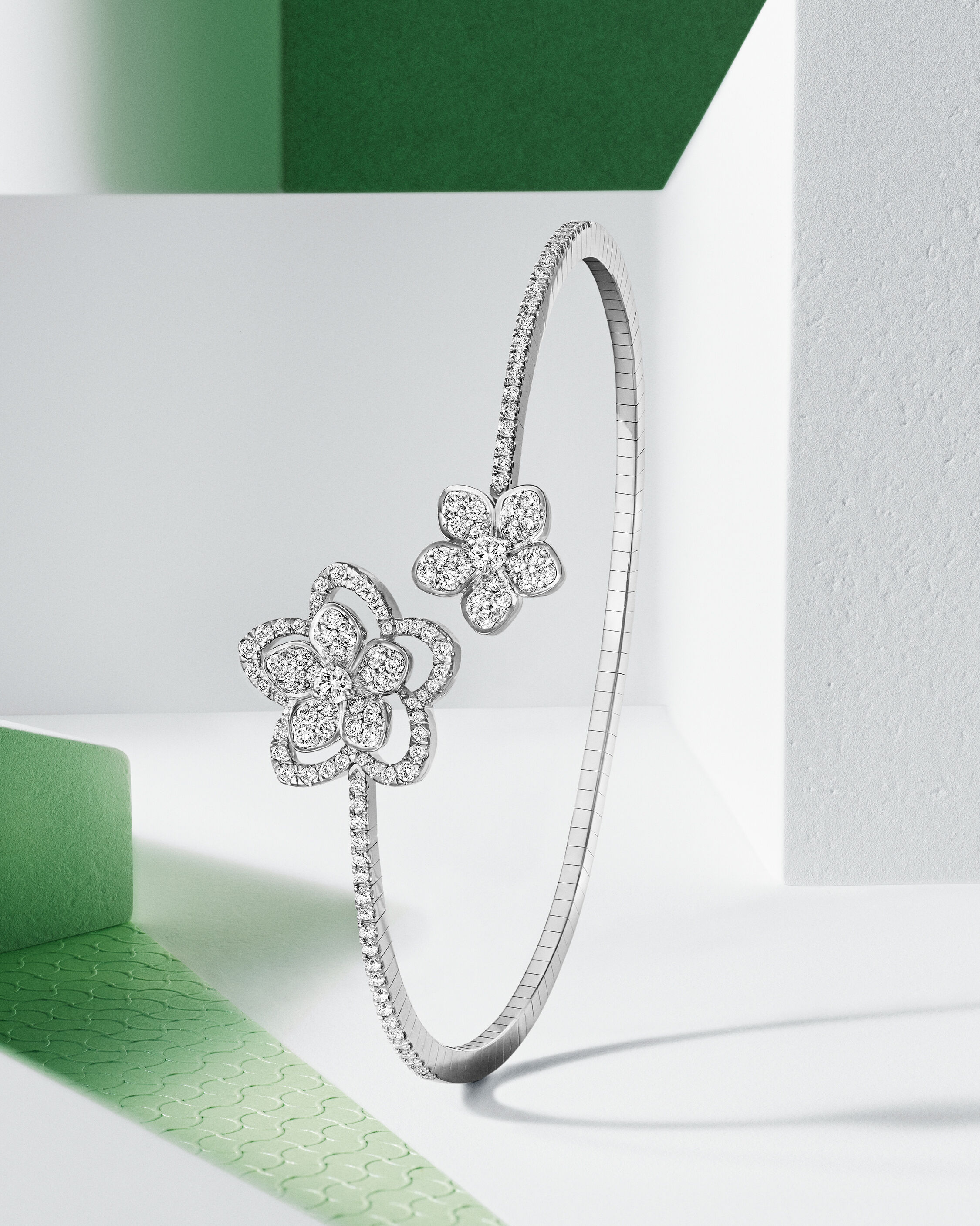 Image shows Graff Butterfly Necklace and Ring