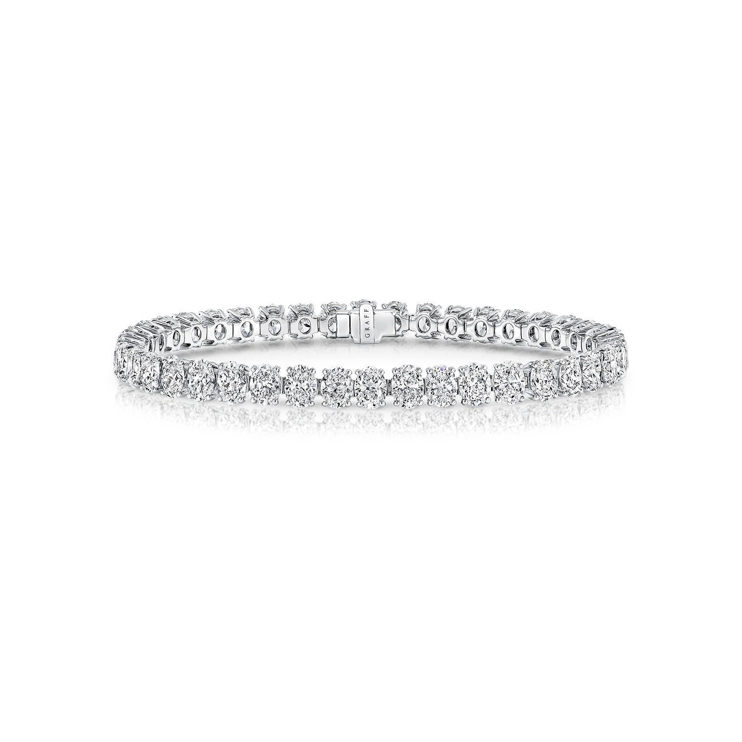 Oval Cut Diamond Bracelet