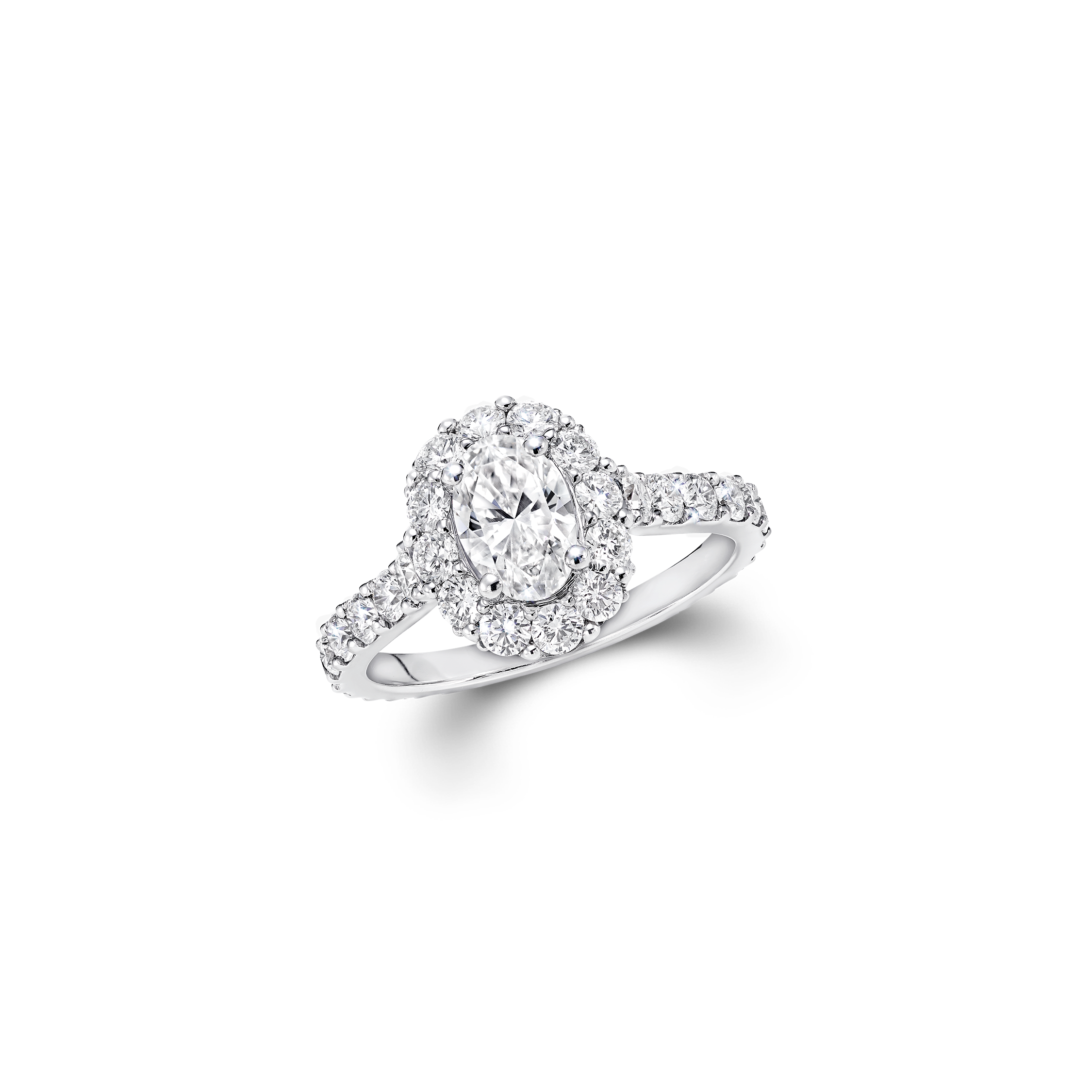 Icon Oval Diamond Engagement Ring