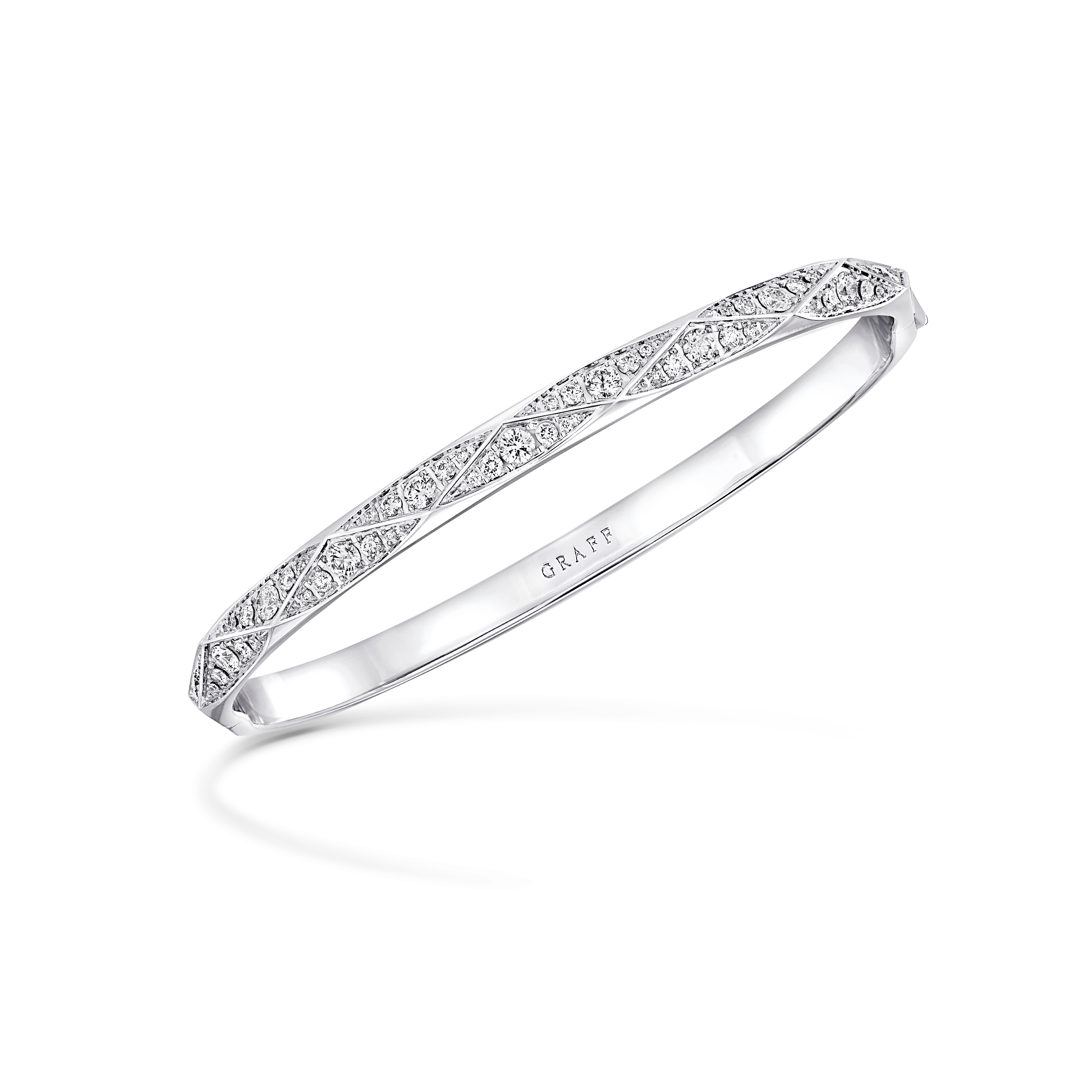 Laurence Graff Signature Pavé Diamond Bangle
