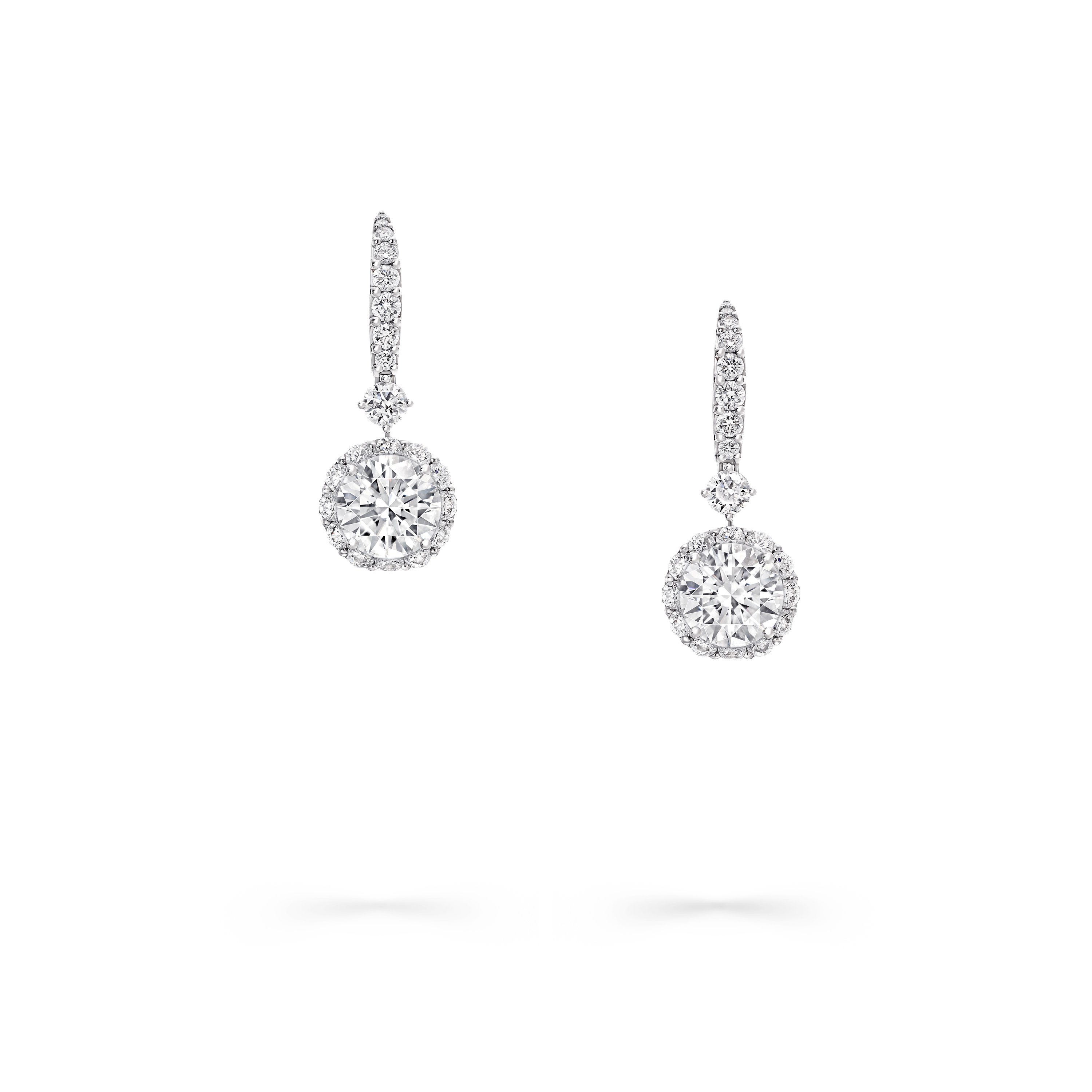 Icon Round Diamond Earrings