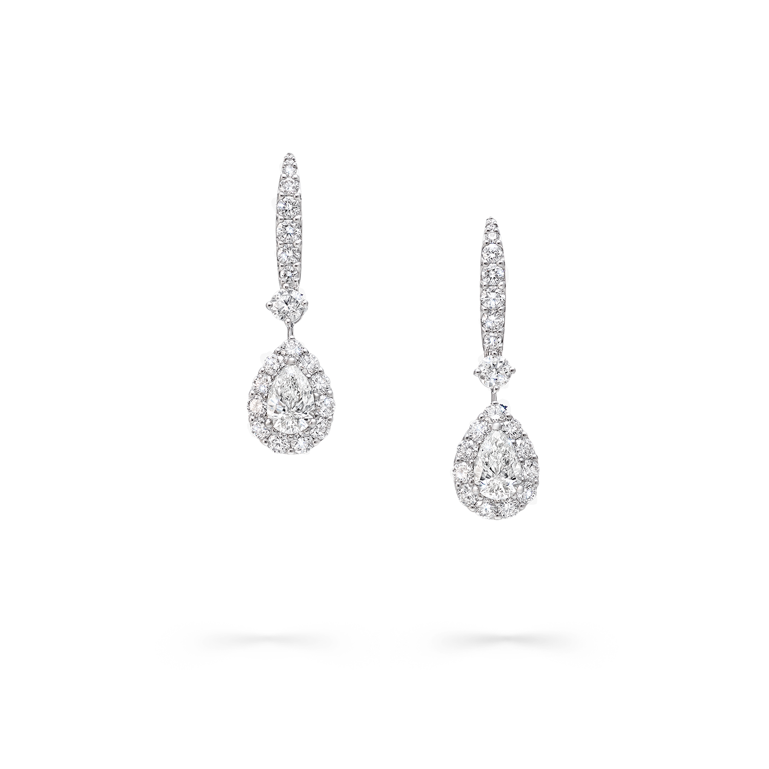 Icon Pear Shape Diamond Earrings