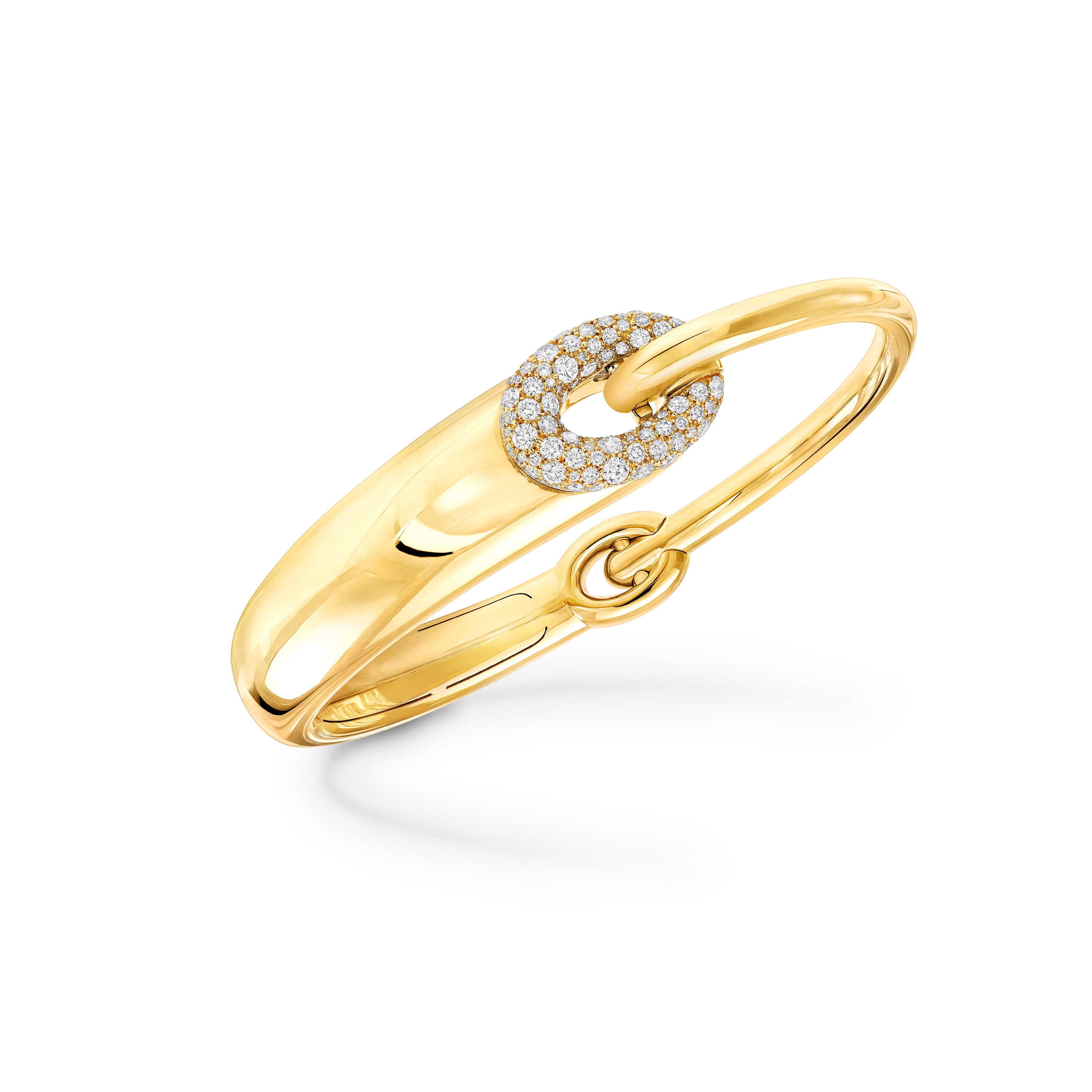Be Together Large Diamond Bangle