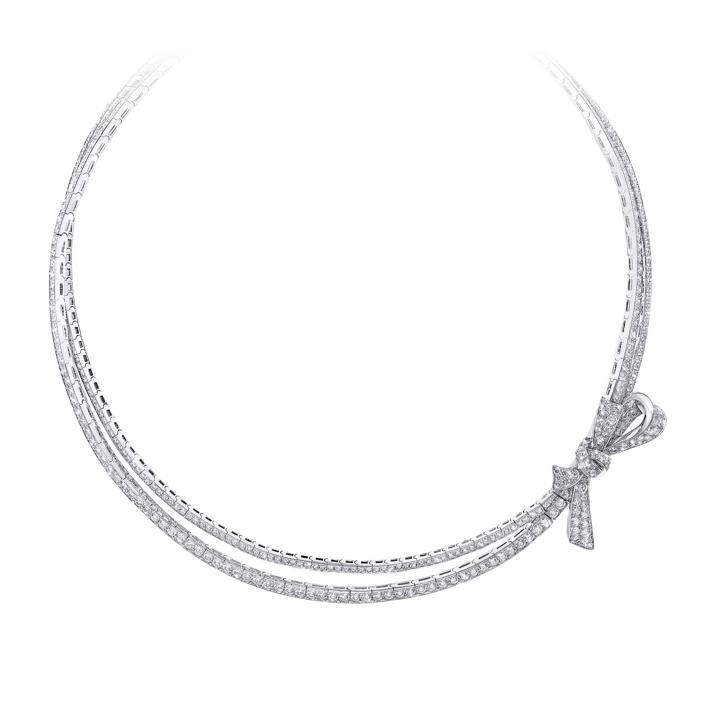 Tilda’s Bow Diamond Necklace