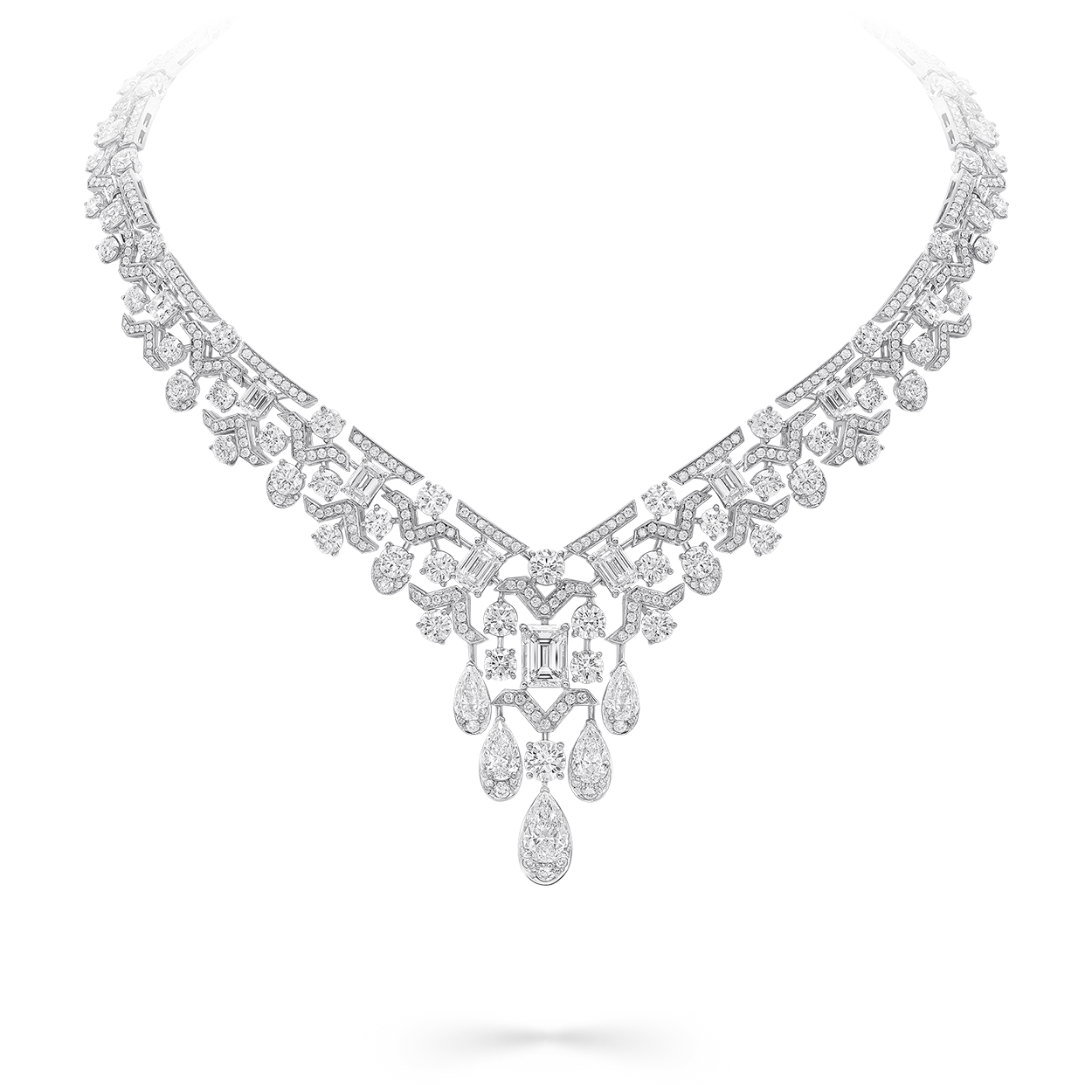 Image of Graff White Diamond High Jewellery Necklace
