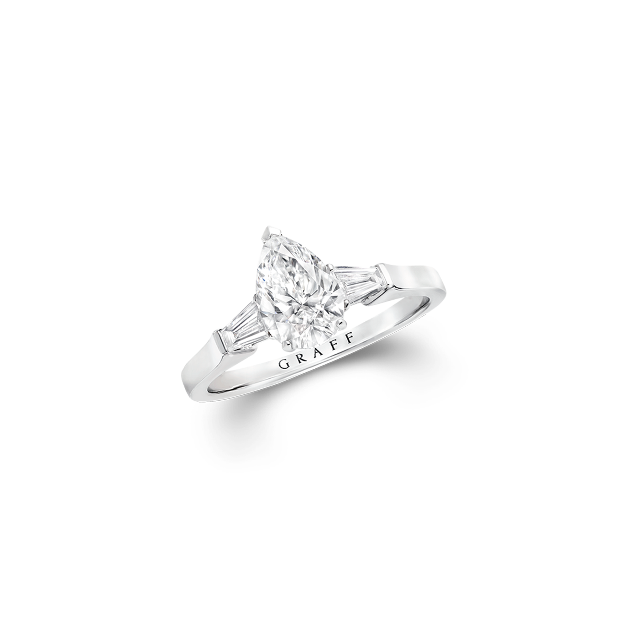 Promise Pear Shape Diamond Engagement Ring