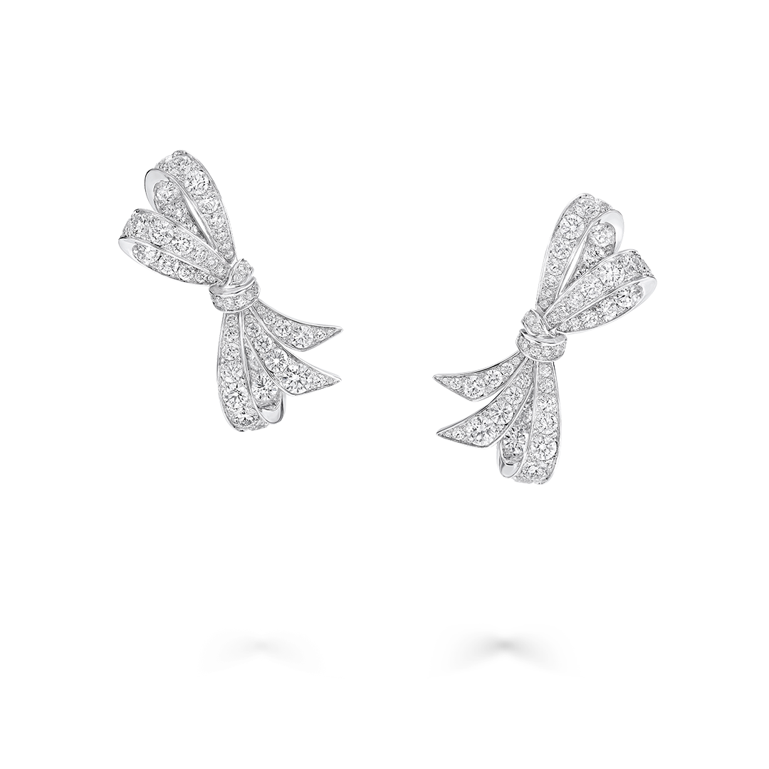 Tilda's Bow Diamond Earrings