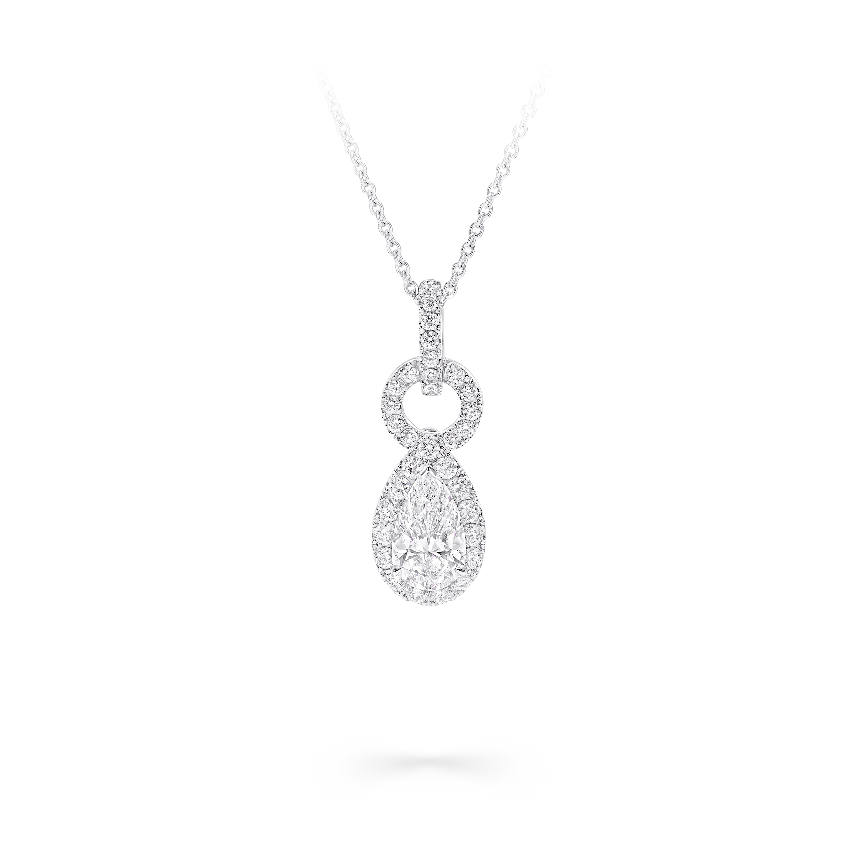 Icon 8 Round Diamond Pendant