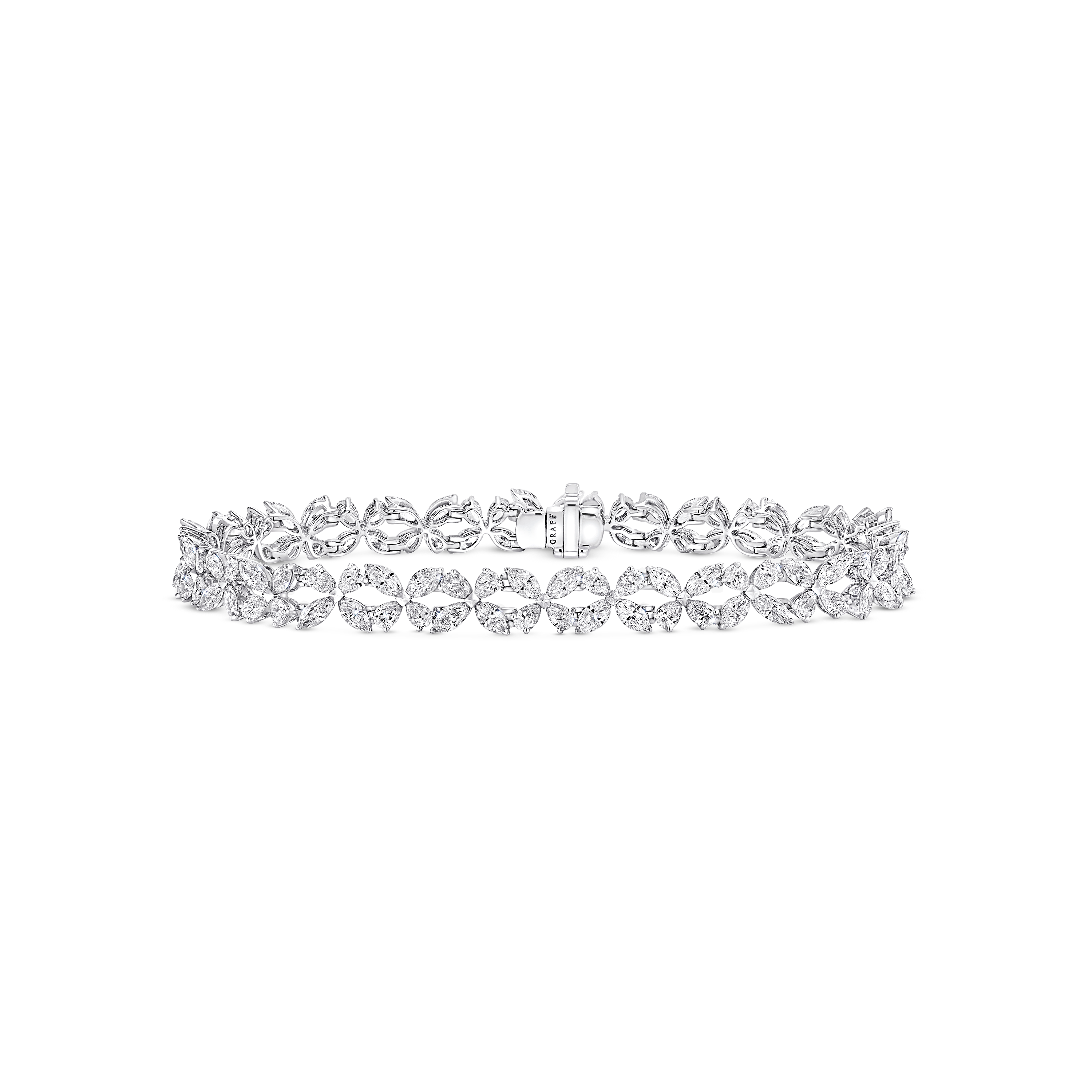 Classic Butterfly Diamond Bracelet