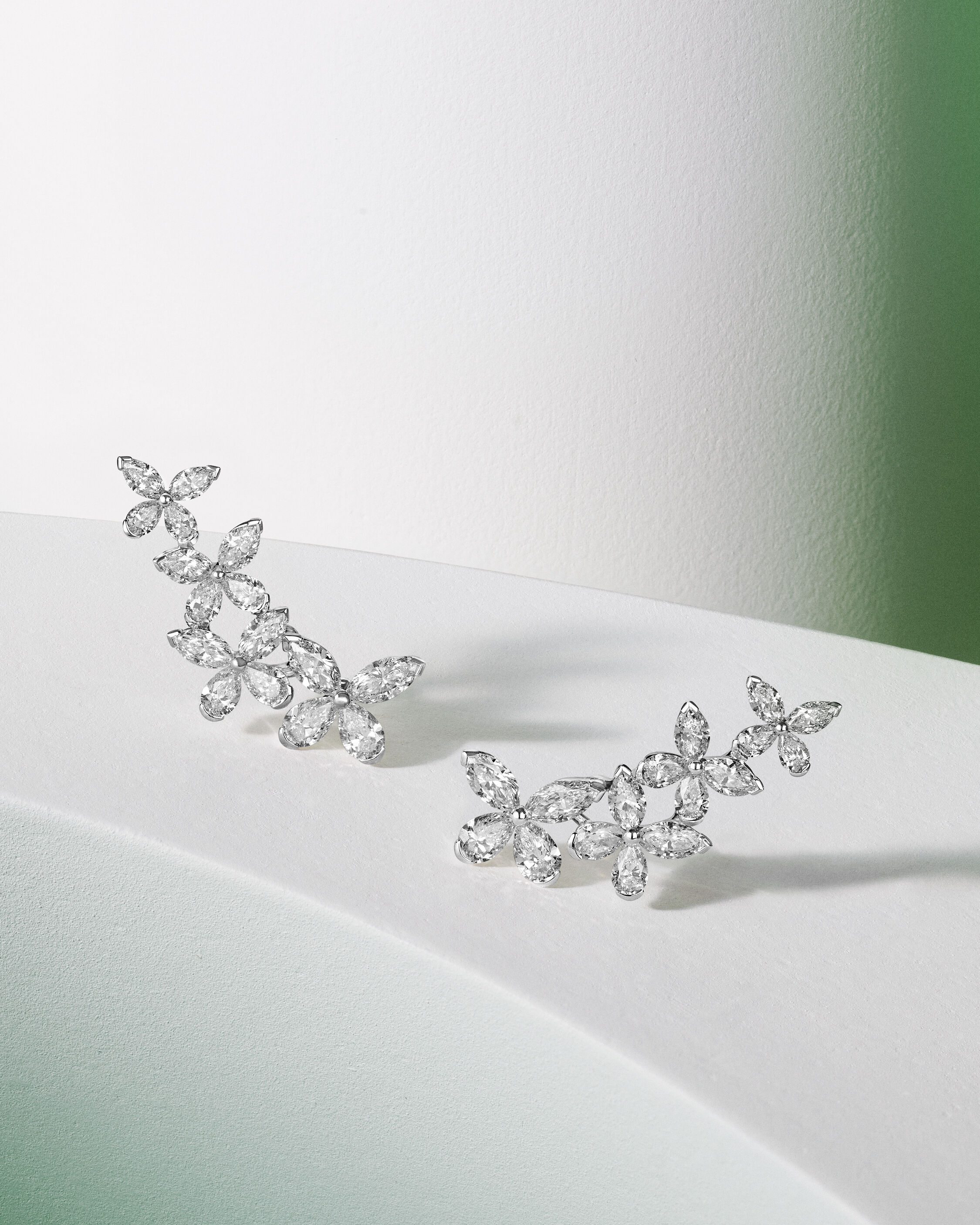 Image shows Graff Butterfly Necklace and Ring