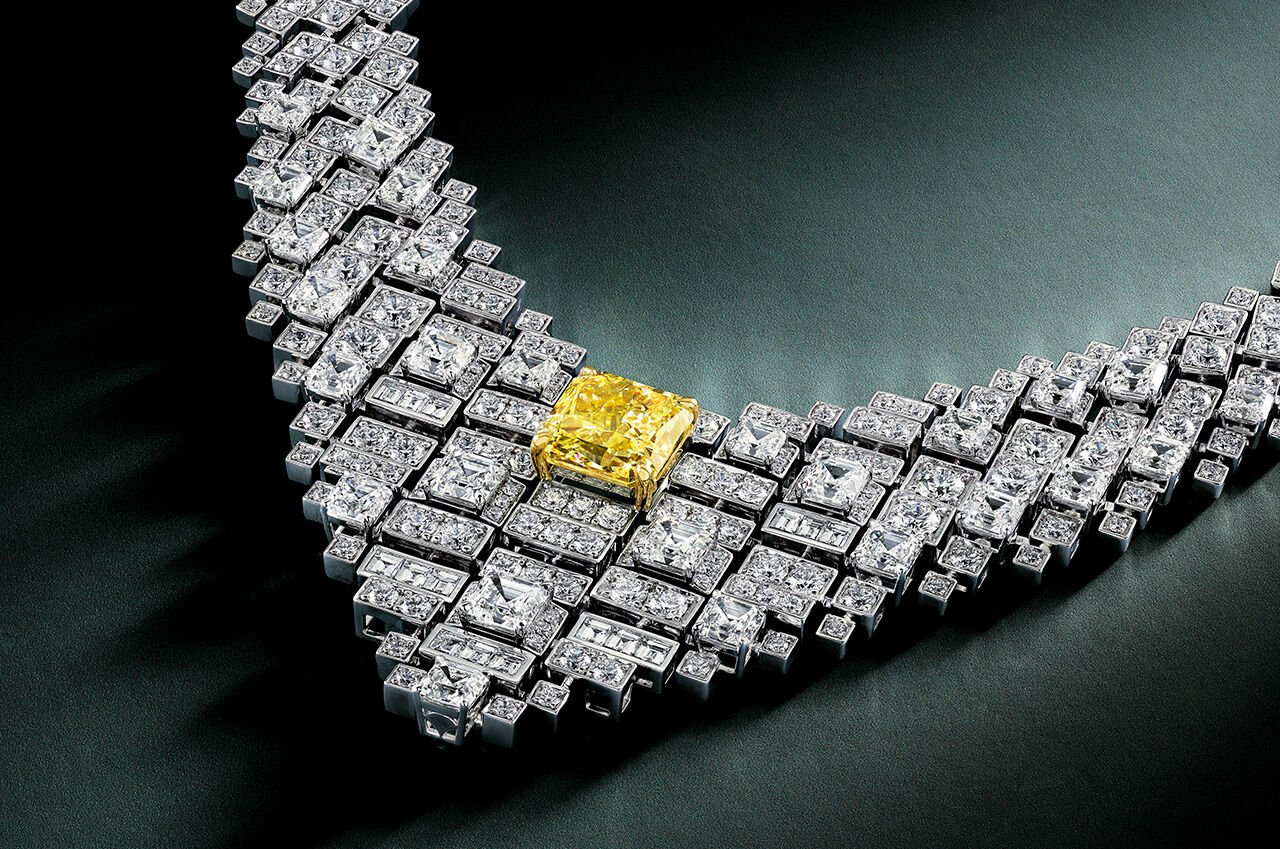 Discover Graff White Diamond High Jewellery, image shows Graff White Diamond High Jewellery necklace