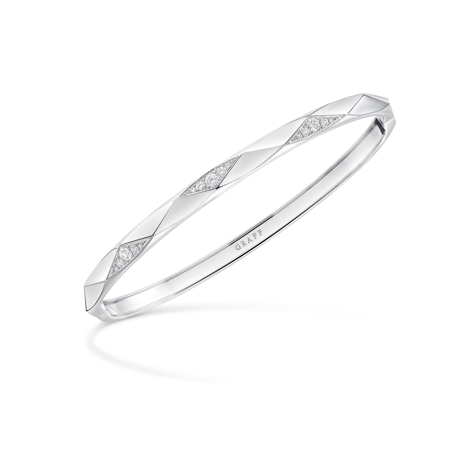 Laurence Graff Signature Pav&eacute; Diamond Bangle
