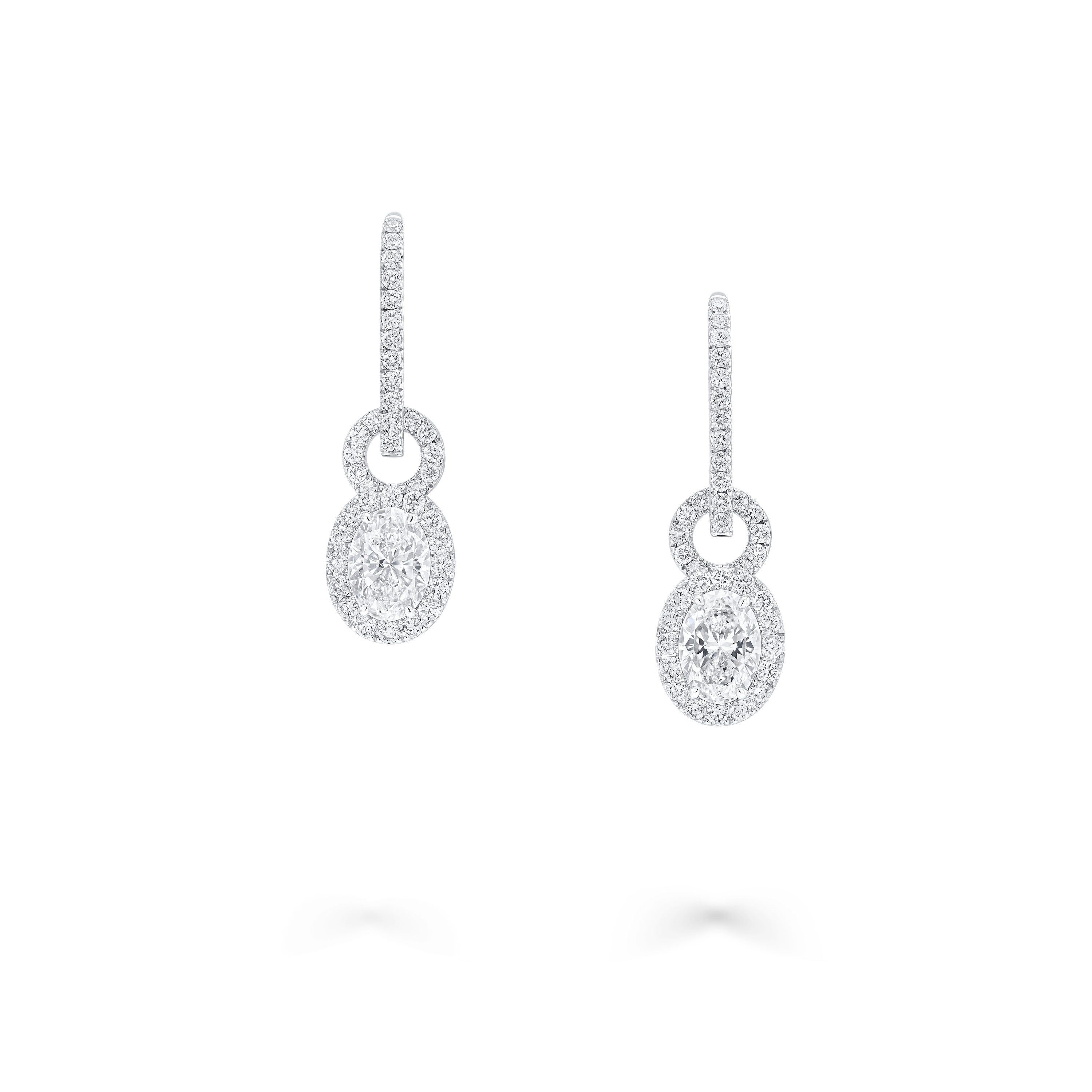 Icon 8 Oval Diamond Pendant