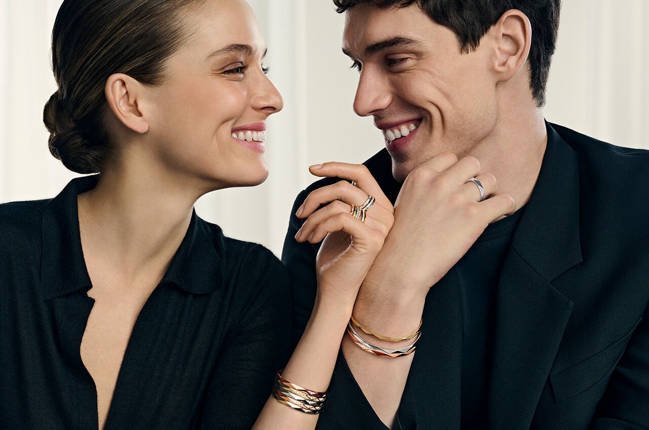 Graff Craftsman finishing Graff Diamond Engagement Ring