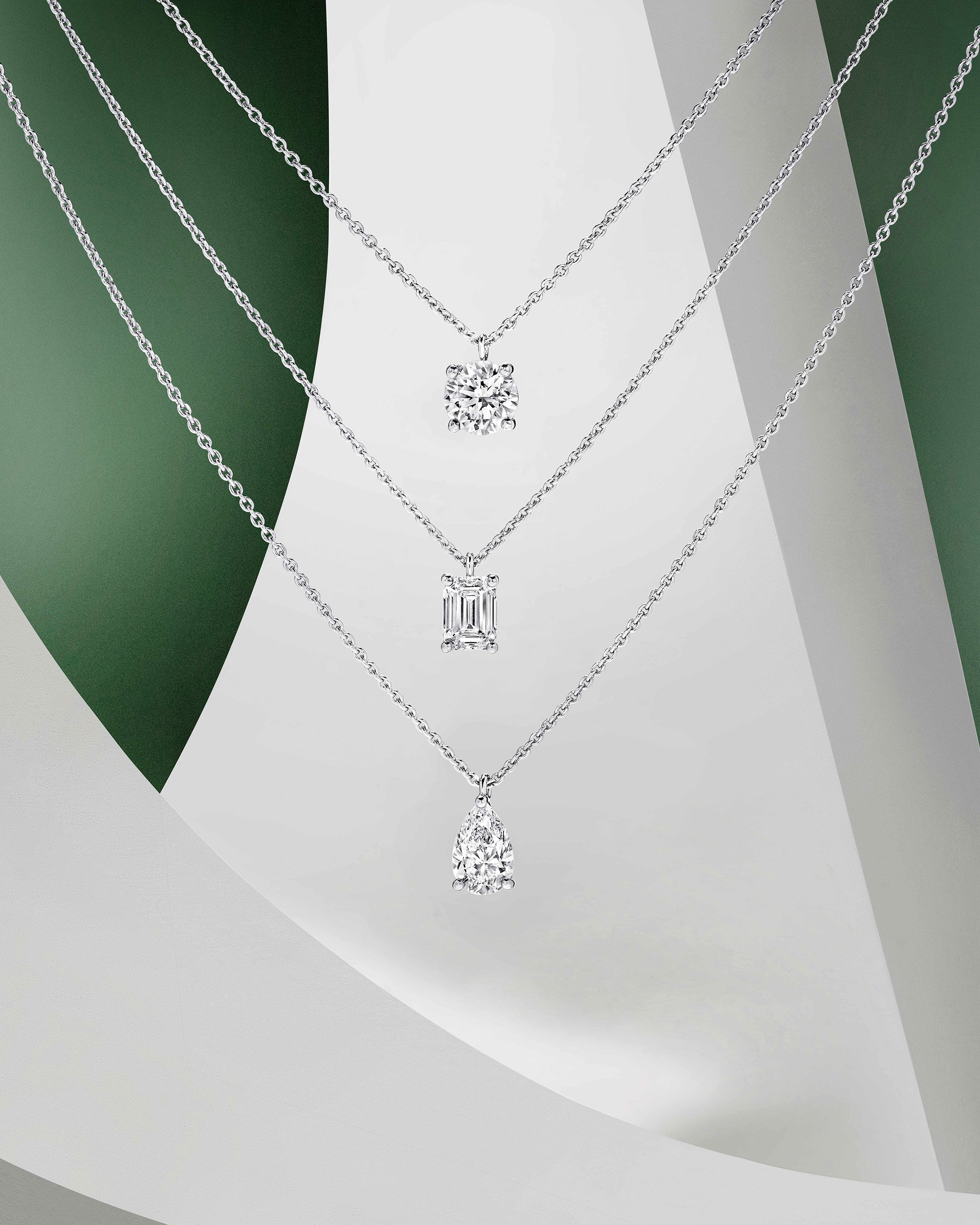Image shows Graff Butterfly Necklace and Ring