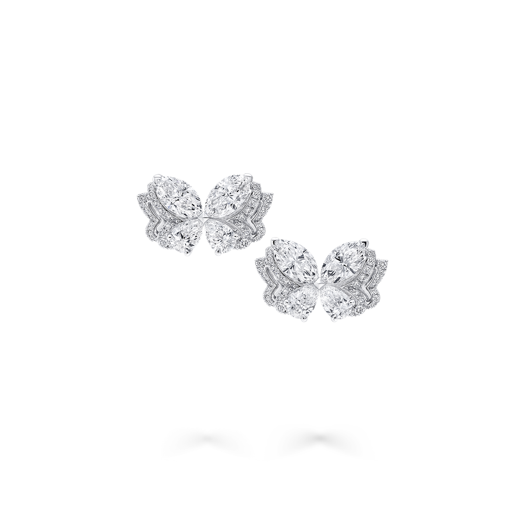 Butterfly Diamond Earrings