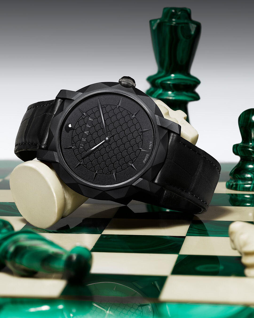 Gifts for him - Image shows Graff mens Eclipse watch 