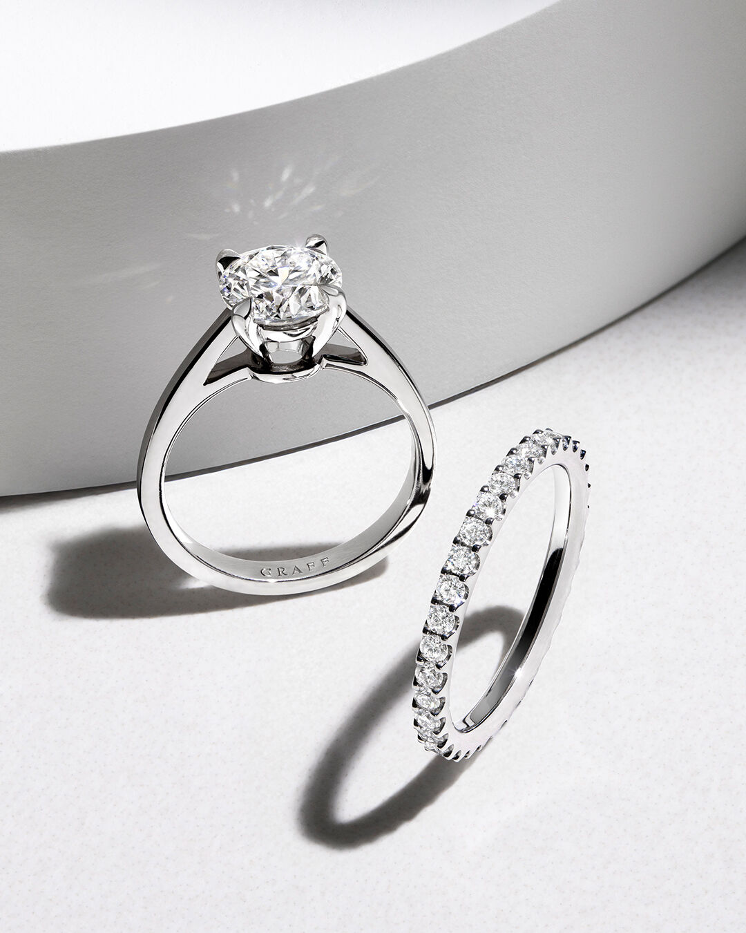 Image shows Graff Paragon Engagement Ring
