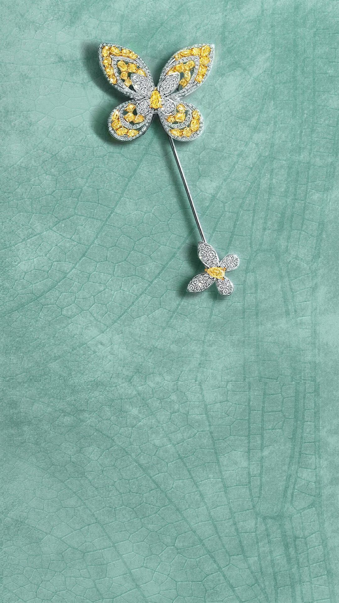 Image shows Graff Butterfly Freya Brooch
