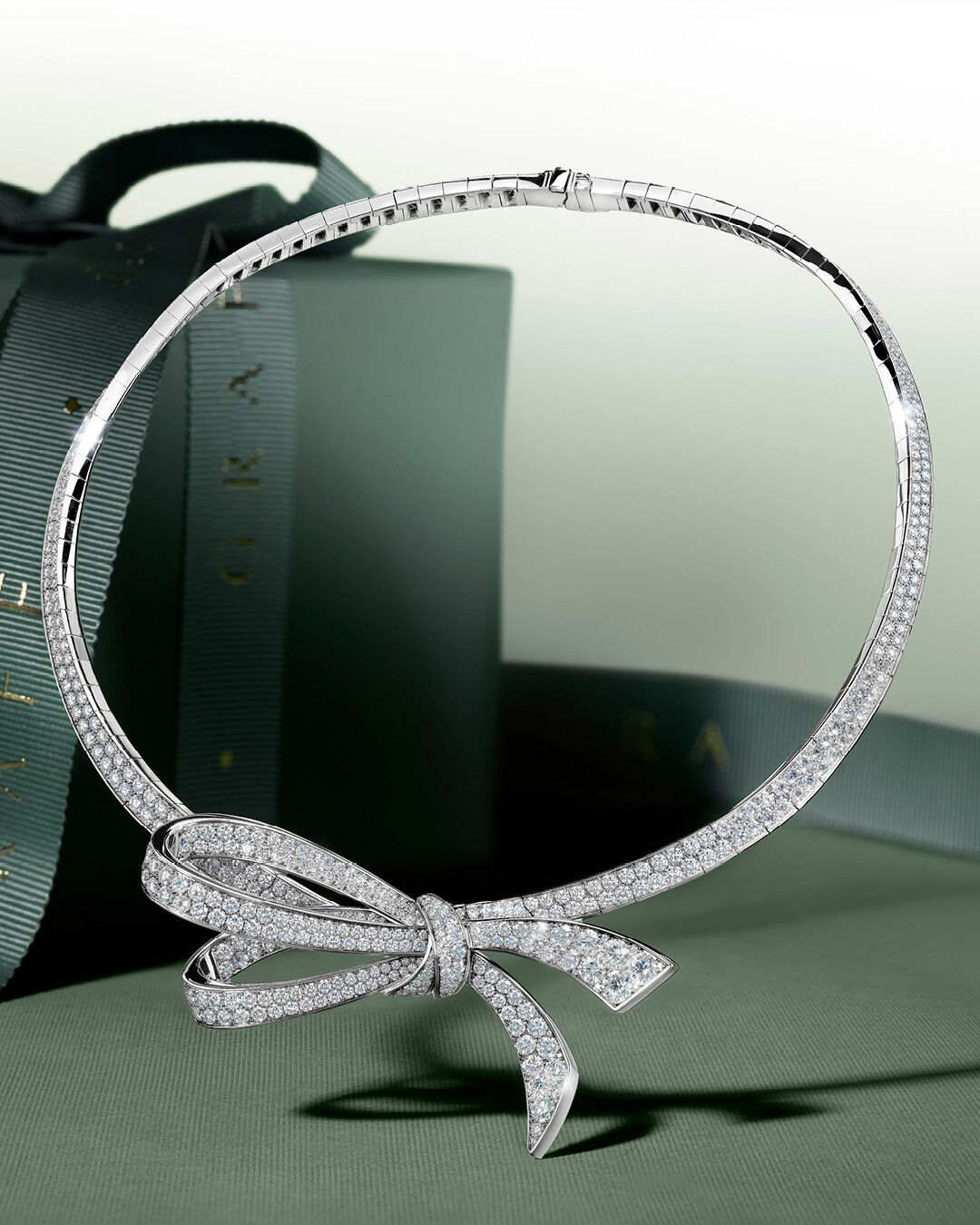 Festive Gifts - Image shows Graff Tilda's Bow Necklace