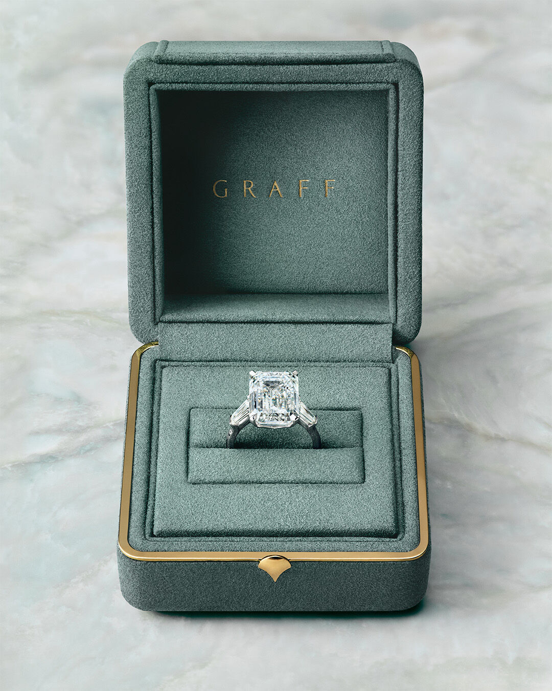 The Graff Difference - image shows loose Graff diamond and workshop tools
