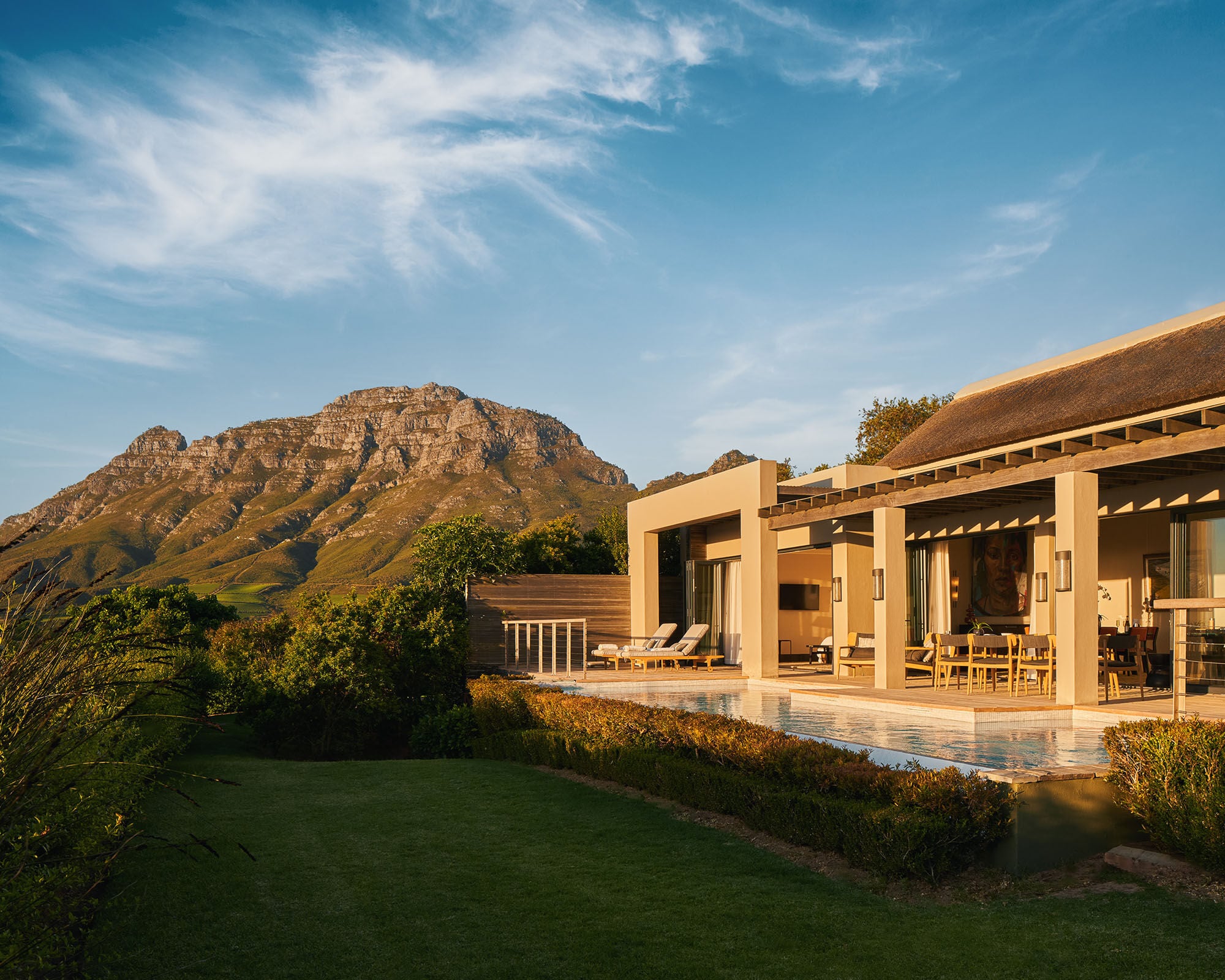 The Lodges of the Delaire Graff Estate in Stellenbosch, South Africa