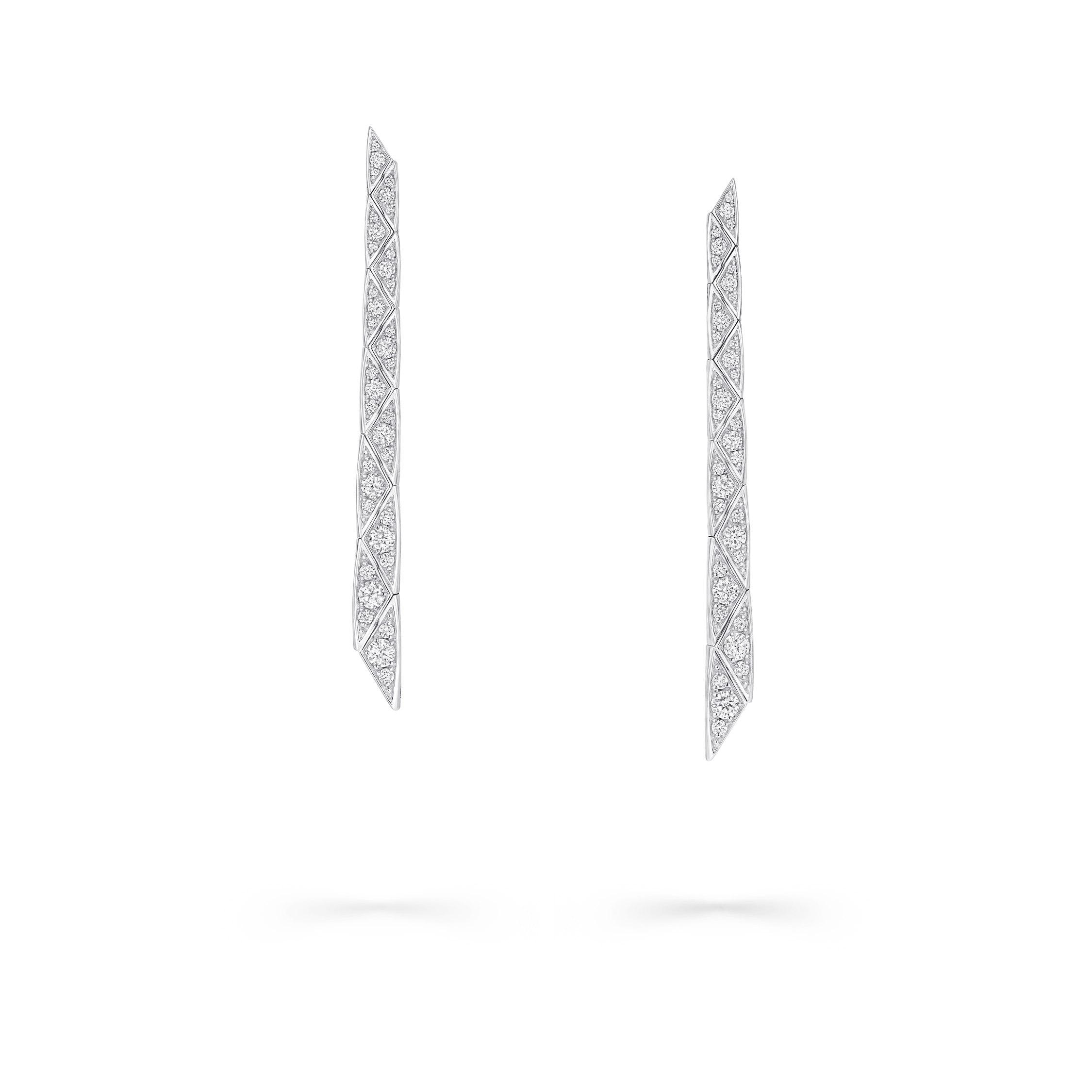 Laurence Graff Signature Faceted Strand Earrings