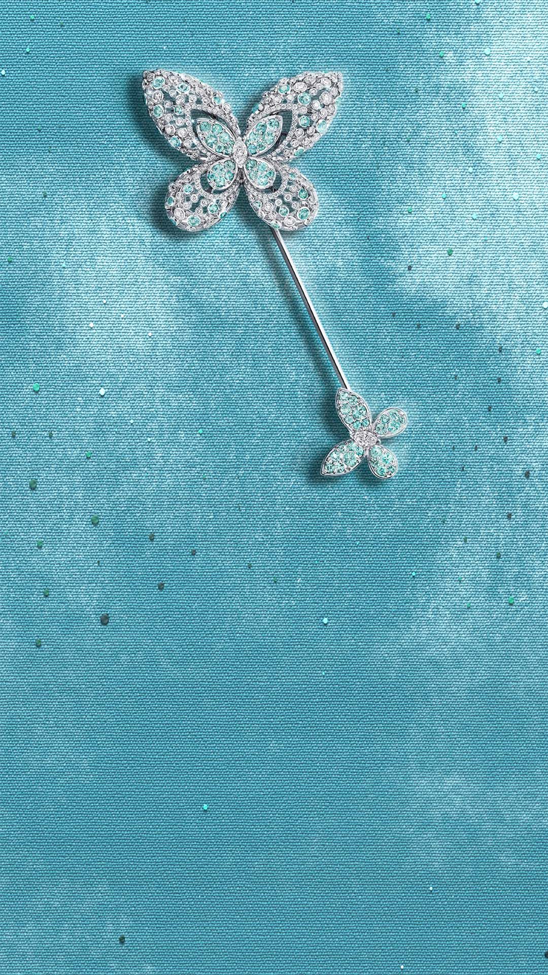 Image shows Graff Butterfly Athea Brooch