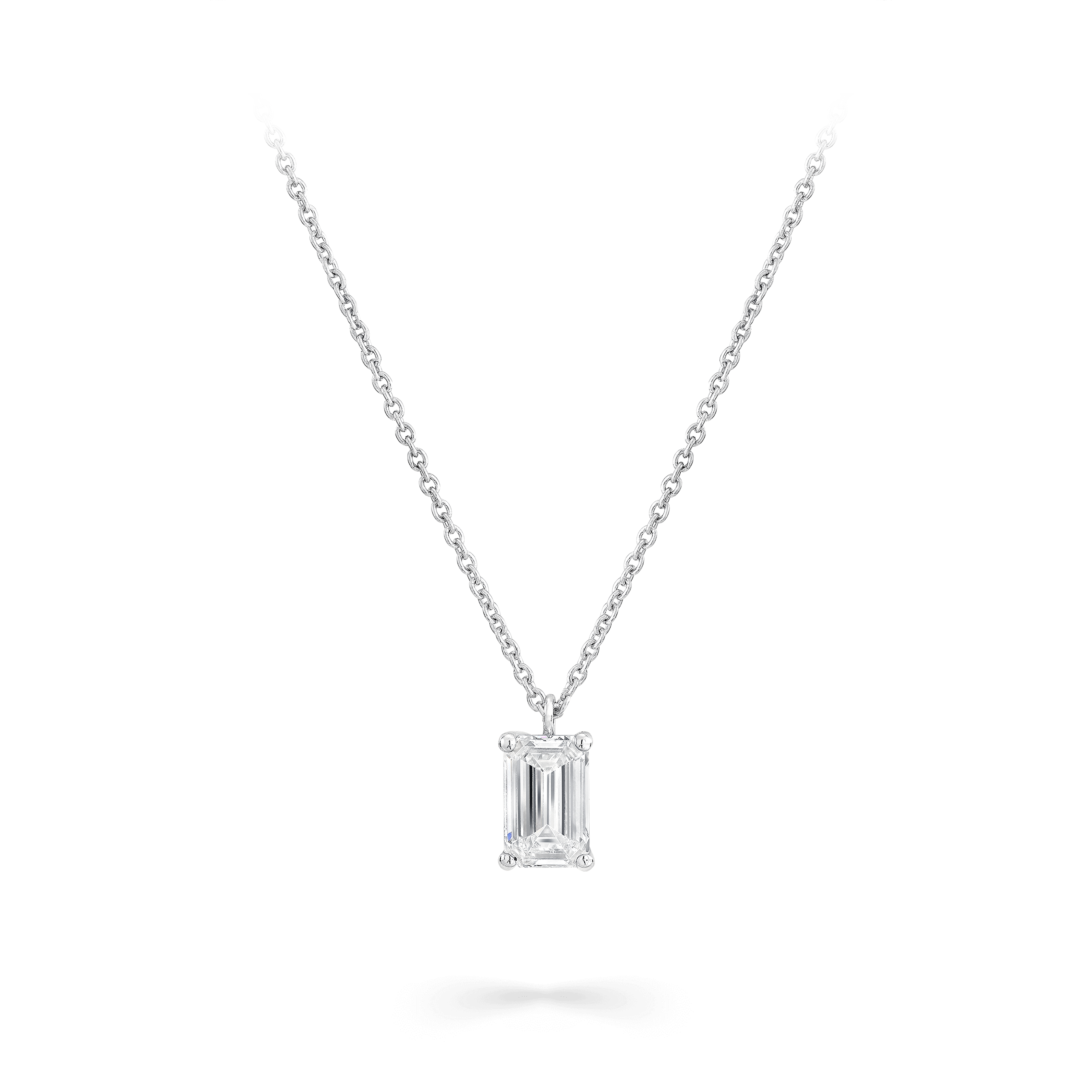 Emerald Diamond Necklace