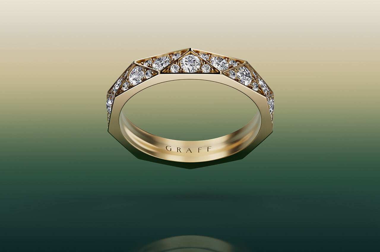 Graff Brand Ambassador Sana wearing Laurence Graff Signature jewellery