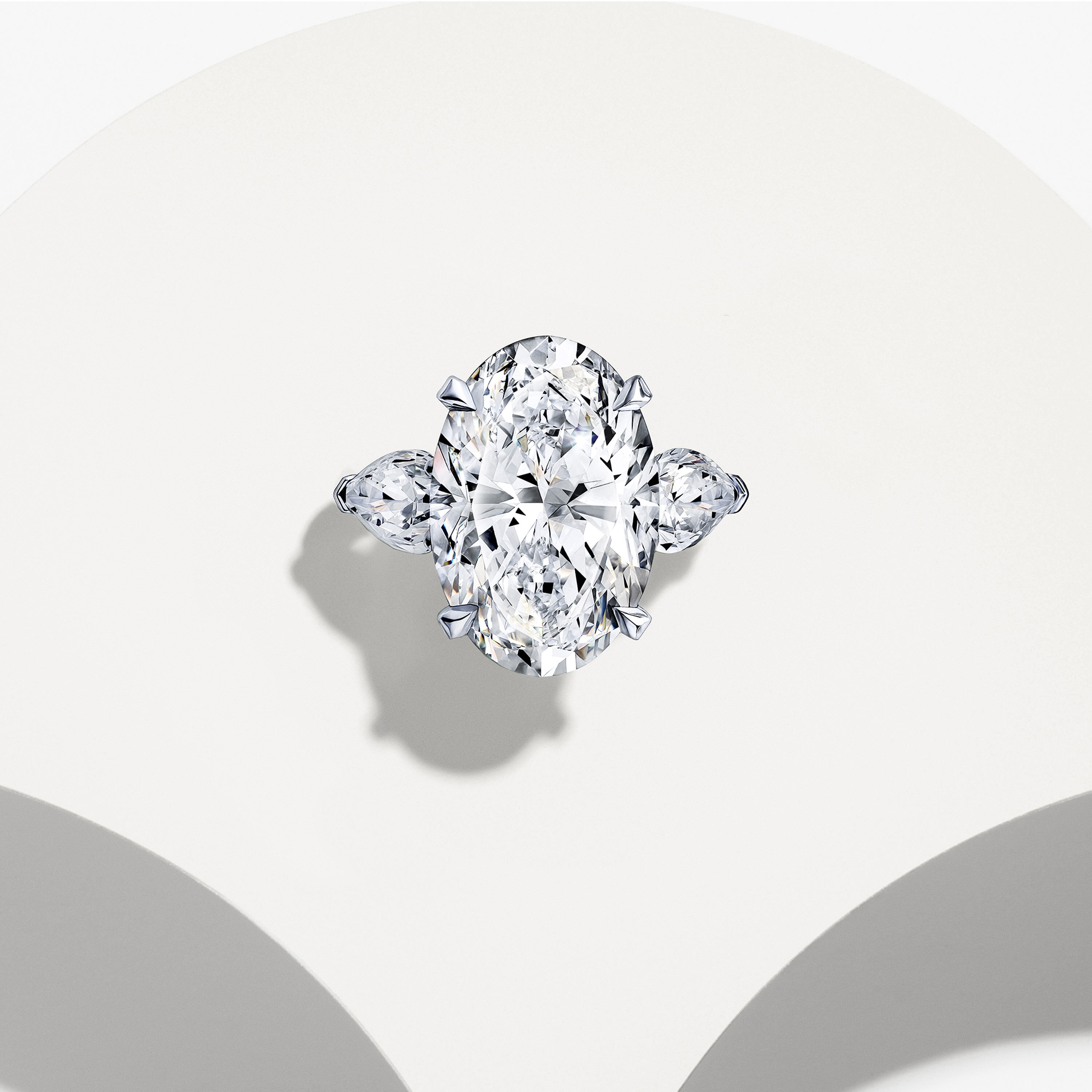Graff Promise Oval Diamond Engagement Ring