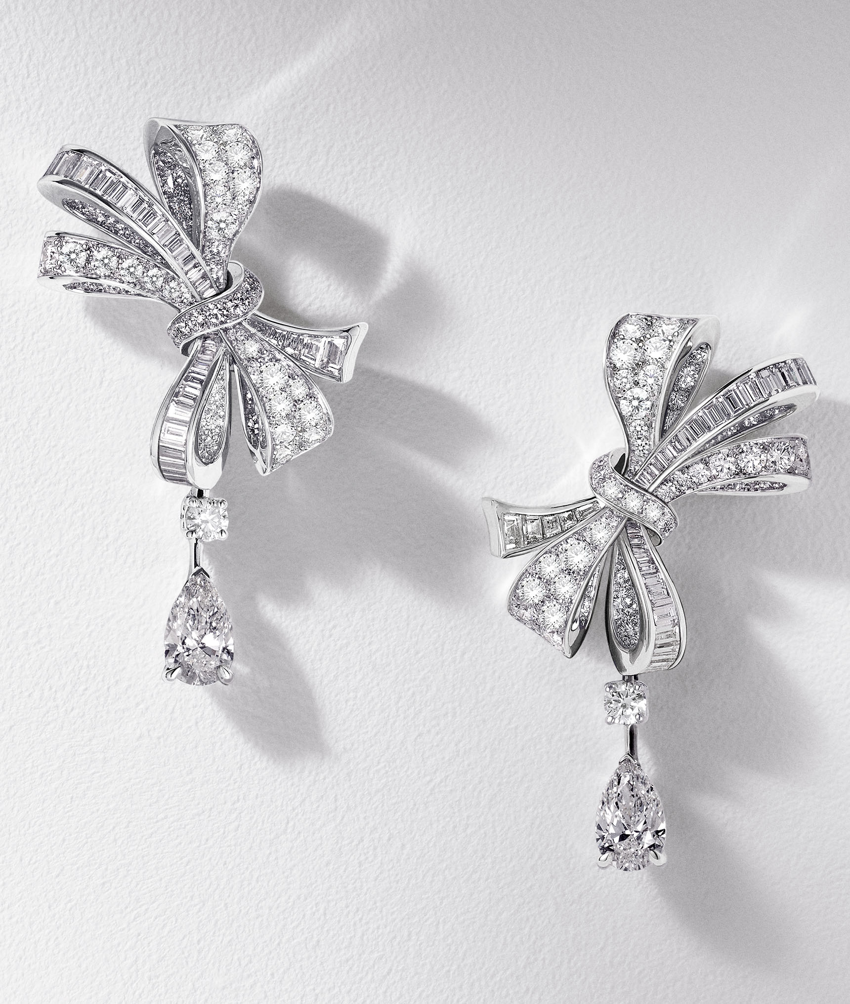 Image of Graff Tilda's Bow Diamond Earrings